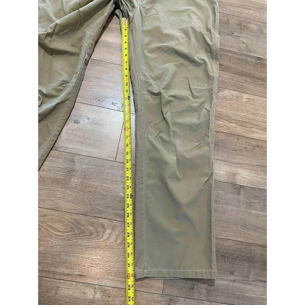 Kuhl Renegade Chino Original Mens 36X32 Brown Klassik Cargo Casual Pants